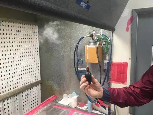 Spray Booth Ventilation Survey